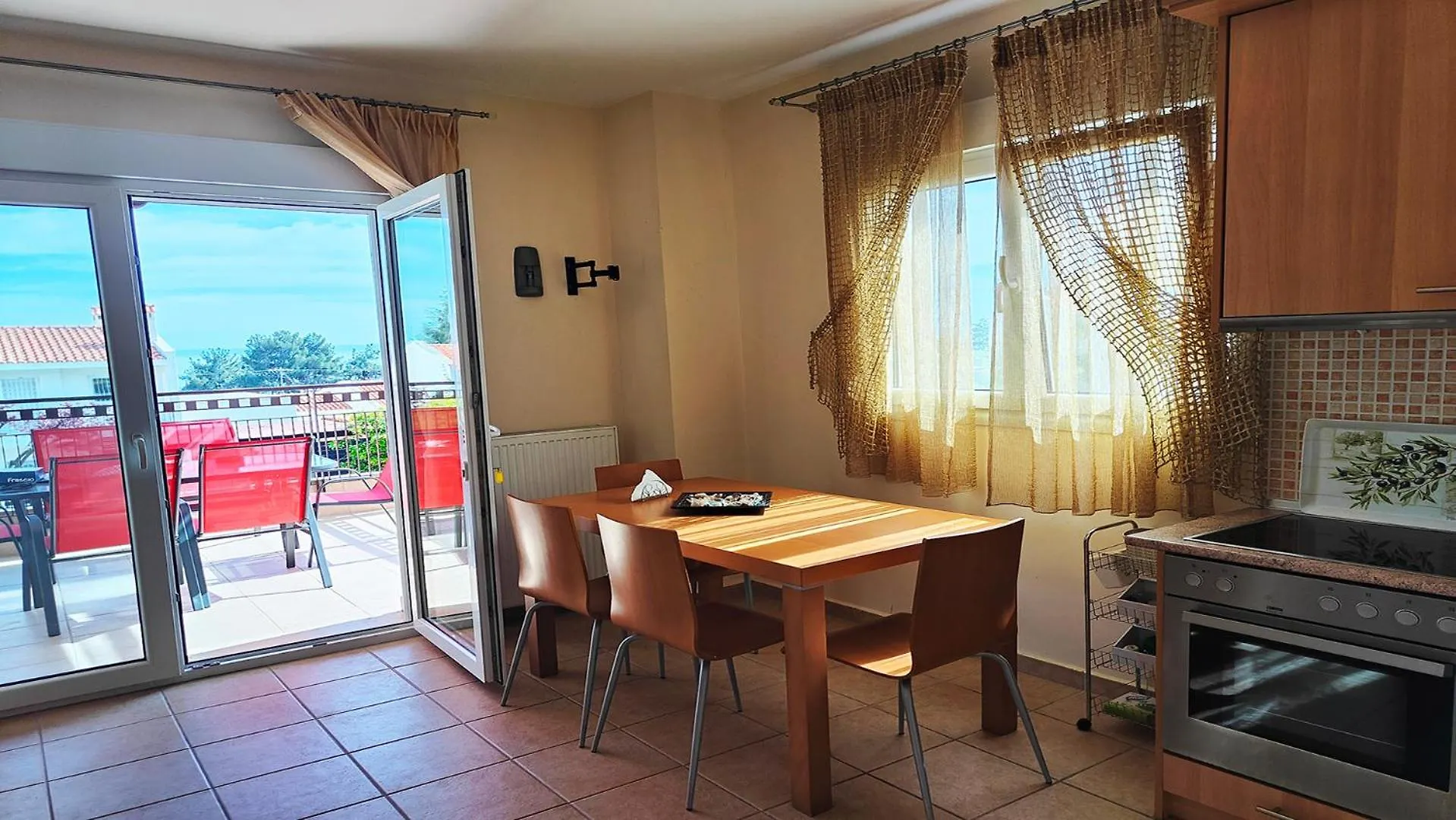 Sea View Maisonette, 200M From Trikorfo Beach Psakoudia Villa