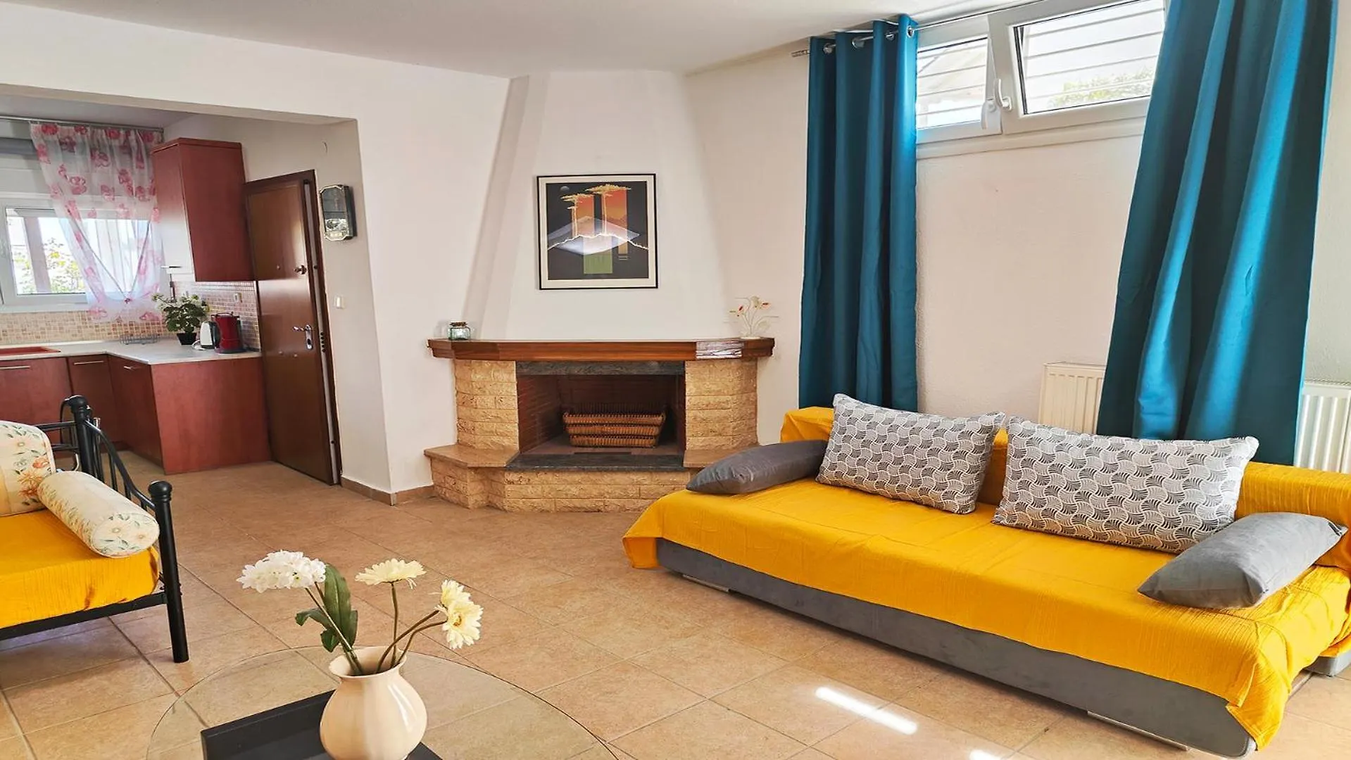 Sea View Maisonette, 200M From Trikorfo Beach Psakoudia Greece